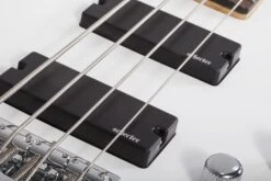 Schecter C-4 Deluxe Satin White - Schecter -Zedem Sale Store 584 SHC hqw 10