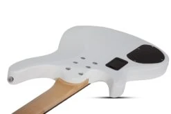 Schecter C-4 Deluxe Satin White - Schecter -Zedem Sale Store 584 SHC hqw 11