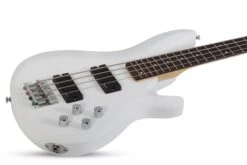 Schecter C-4 Deluxe Satin White - Schecter -Zedem Sale Store 584 SHC hqw 2