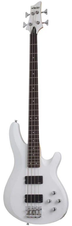 Schecter C-4 Deluxe Satin White - Schecter