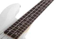 Schecter C-4 Deluxe Satin White - Schecter -Zedem Sale Store 584 SHC hqw 5