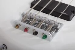 Schecter C-4 Deluxe Satin White - Schecter -Zedem Sale Store 584 SHC hqw 8