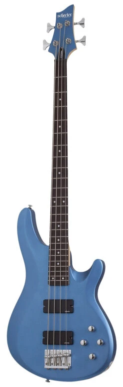 Schecter C-4 Deluxe Satin Metallic Light Blue - Schecter