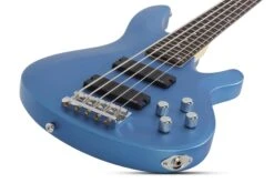 Schecter C-5 Deluxe Satin Metallic Light Blue - Schecter -Zedem Sale Store 588 SHC hqw 2