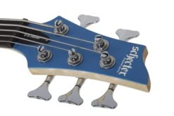 Schecter C-5 Deluxe Satin Metallic Light Blue - Schecter -Zedem Sale Store 588 SHC hqw 8
