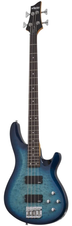 Schecter C-4 Plus Ocean Blue Burst - Schecter