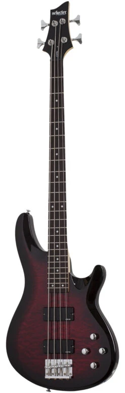 Schecter C-4 Plus See Through Cherry Burst - Schecter