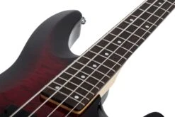 Schecter C-4 Plus See Through Cherry Burst - Schecter -Zedem Sale Store 591 SHC hqw 5