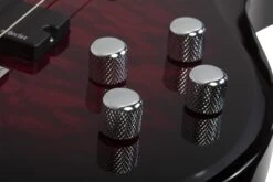 Schecter C-4 Plus See Through Cherry Burst - Schecter -Zedem Sale Store 591 SHC hqw 6