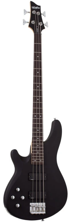 Schecter C-4 Deluxe Left-Handed Satin Black - Schecter