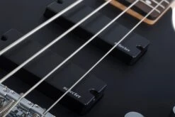 Schecter C-4 Deluxe Left-Handed Satin Black - Schecter -Zedem Sale Store 595 SHC hqw 3