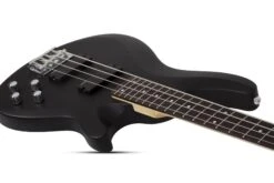 Schecter C-4 Deluxe Left-Handed Satin Black - Schecter -Zedem Sale Store 595 SHC hqw 5