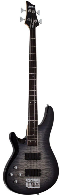 Schecter C-4 Plus Left-Handed See Through Cherry Burst - Schecter