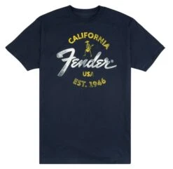 Fender Baja Blue T-Shirt, Blue, XL - Fender -Zedem Sale Store 5 1b4af522 8c21 401a a7ca 67d6b3ee5f71