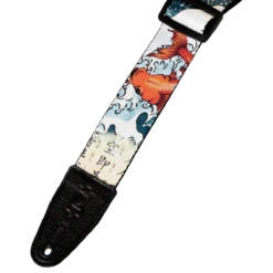 Levy's Eastern Harmony Series 2" Wide Polyester Guitar Strap, Koi Fish - Levy's -Zedem Sale Store 5 8570daf6 34d6 4f58 b34e 115558492e86