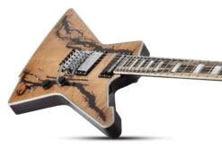 Schecter E-1 FR-S Electro-Resin Electric Guitar, Gloss Natural - Schecter -Zedem Sale Store 605 SHC hqw 10