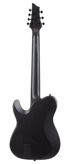 Schecter PT-7 Black Ops Left-Handed 7-String Electric Guitar, Satin Black Open Pore - Schecter