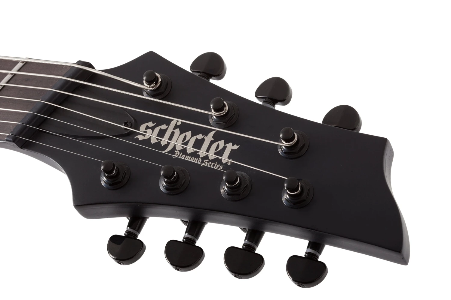 Schecter PT-7 Black Ops Left-Handed 7-String Electric Guitar, Satin Black Open Pore - Schecter 6 Schecter PT-7 Black Ops Left-Handed 7-String Electric Guitar, Satin Black Open Pore - Schecter - Image 6