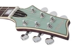 Schecter C-1 E/A Semi-Hollow Classic Satin Vintage Pelham Blue - Schecter -Zedem Sale Store 643 SHC hqw 8