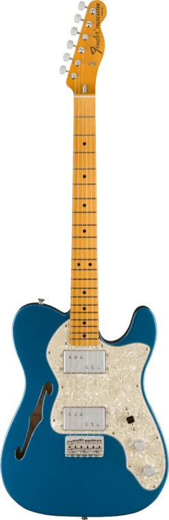 Fender American Vintage II 1972 Telecaster Thinline, Maple Fingerboard, Lake Placid Blue - Fender