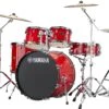 Yamaha Rydeen 5-PCS Kit - 22/14/16/12/10 W/ Hardware & Cymbals - Red - Yamaha 6 Yamaha Rydeen 5-PCS Kit - 22/14/16/12/10 W/ Hardware & Cymbals - Red - Yamaha -Zedem Sale Store 79140