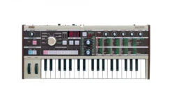 Korg MICROKORGS 37-Mini Key Analog Modeling Synthesizer W/Audio Input/Vocoder/Mic/Speaker - Korg