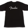 Fender Spaghetti Logo T-Shirt, Black, XL - Fender -Zedem Sale Store 9101000606 merch frt 001 nr