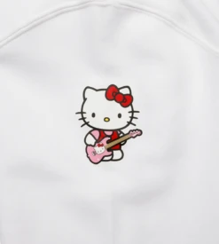 Fender X Hello Kitty White Sleeve Logo Hoodie, XL - Fender -Zedem Sale Store 9190149606 fen app dtl 1 nr