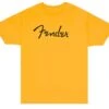 Fender Fender Spaghetti Logo T-Shirt, Butterscotch, XXL - Fender