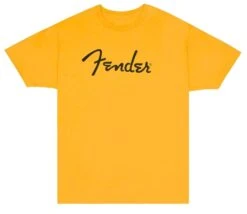 Fender Fender Spaghetti Logo T-Shirt, Butterscotch, XXL - Fender