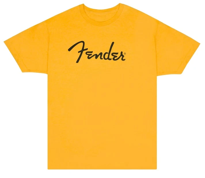Fender Fender Spaghetti Logo T-Shirt, Butterscotch, XXL - Fender 1 Fender Fender Spaghetti Logo T-Shirt, Butterscotch, XXL - Fender