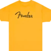 Fender Fender Spaghetti Logo T-Shirt, Butterscotch, M - Fender -Zedem Sale Store 9192122406 fen app frt 1 nr