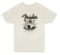 Fender Fender World Tour T-Shirt, Vintage White, S - Fender