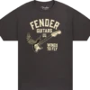 Fender Wings To Fly T-Shirt, Vintage Black - XXL - Fender -Zedem Sale Store 9192828806 fen app frt 1 nr