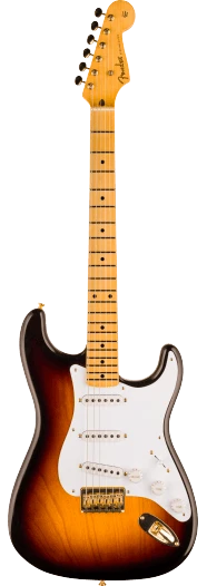 Fender Custom Shop Limited Edition 1954 Hardtail Stratocaster DLX Closet Classic, 1-Piece Quartersawn Maple Neck Fingerboard, Wide-Fade 2-Color Sunburst - Fender