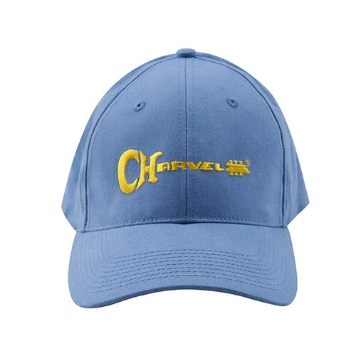 Charvel 3D Logo Hat, Blue And Yellow - Charvel 1 Charvel 3D Logo Hat, Blue And Yellow - Charvel