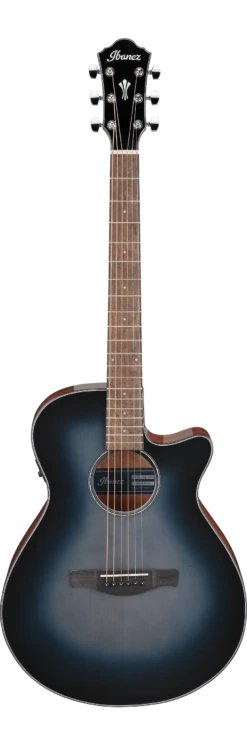 Ibanez AEG50IBH Acoustic - Indigo Blue Burst HG - Ibanez