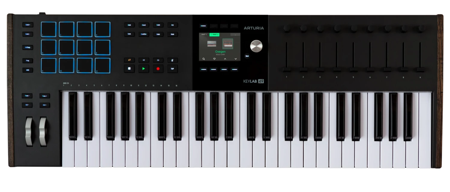 Arturia KeyLab 49 MK3 Universal MIDI Controller Keyboard, Black - Arturia 1 Arturia KeyLab 49 MK3 Universal MIDI Controller Keyboard, Black - Arturia