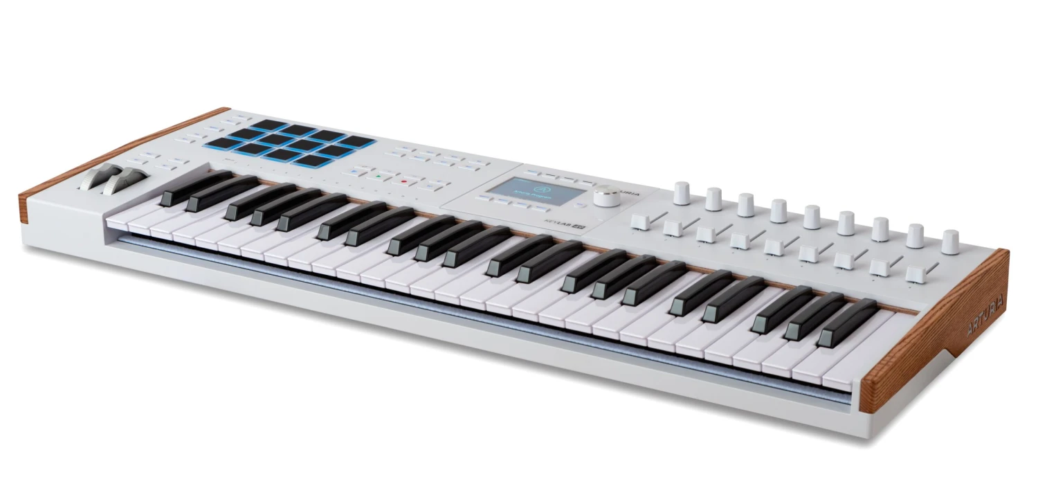 Arturia KeyLab 49 MK3 Universal MIDI Controller Keyboard, White - Arturia 2 Arturia KeyLab 49 MK3 Universal MIDI Controller Keyboard, White - Arturia - Image 2