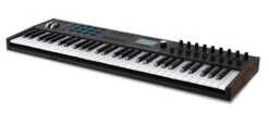 Arturia KeyLab 61 MK3 Universal MIDI Controller Keyboard, Black - Arturia -Zedem Sale Store AMANDINE GILOUX KEYLAB 61 BLACK 3 4 RIGHT