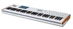 Arturia KeyLab 61 MK3 Universal MIDI Controller Keyboard, White - Arturia -Zedem Sale Store AMANDINE GILOUX KEYLAB 61 WHITE 3 4 RIGHT