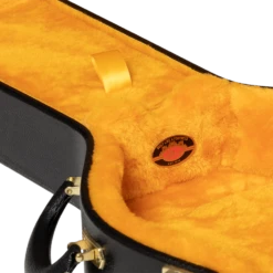 Gibson Lifton Historic SG Hardshell Case, Black/Goldenrod - Gibson -Zedem Sale Store ASLFTCASE PB SG badge