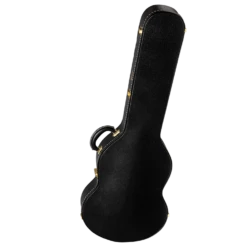 Gibson Lifton Historic SG Hardshell Case, Black/Goldenrod - Gibson