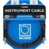 Boss 10ft / 3m Instrument Cable , Straight/Straight 1/4 Jack - Boss