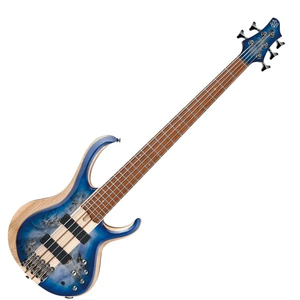 Ibanez BTB845 5 String Bass - Cerulean Blue Burst - Ibanez 1 Ibanez BTB845 5 String Bass - Cerulean Blue Burst - Ibanez