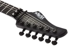 Schecter Banshee GT-FR 6-String Electric Guitar - Charcoal Burst - Schecter -Zedem Sale Store BansheeGTFR.SatinCharcoalBurstwithBlackRacingStripeDecal.13
