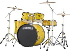 Yamaha Rydeen 5-Pcs Kit - 22/10/12/16/14 W/ Hardware & Cymbals - Yellow - Yamaha