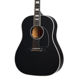 Gibson J-45 Custom, Ebony - Gibson -Zedem Sale Store CSRS4CEB body