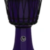 Latin Percussion World 7" Rope Circle Djembe, Purple - LP