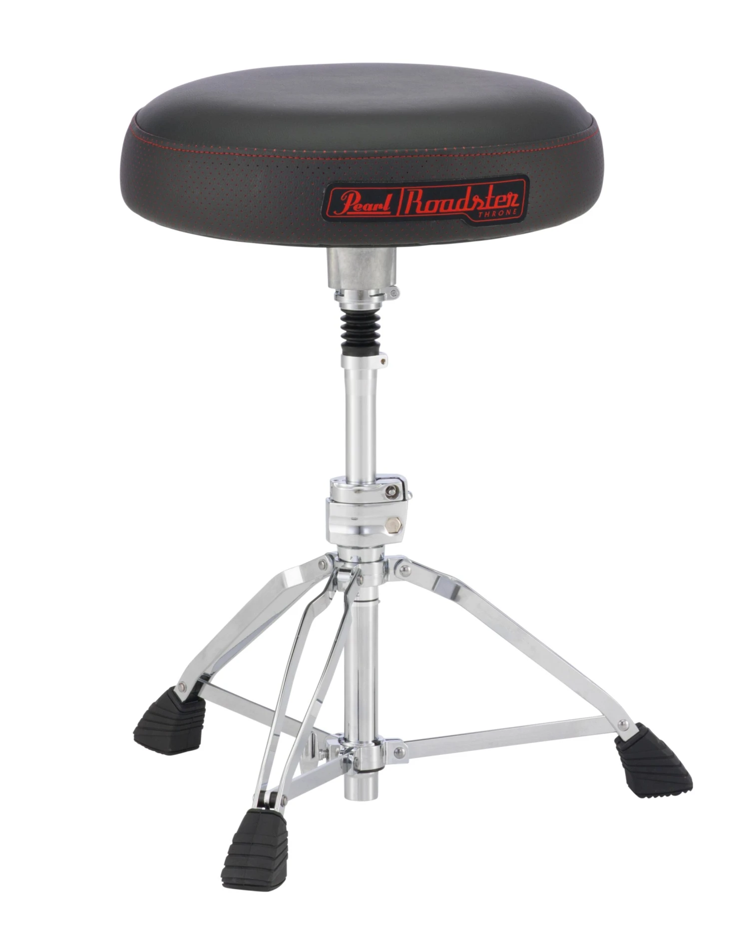 Pearl D-1500SP Roadster Drum Throne With Shock Absorber Post - Pearl 1 Pearl D-1500SP Roadster Drum Throne With Shock Absorber Post - Pearl